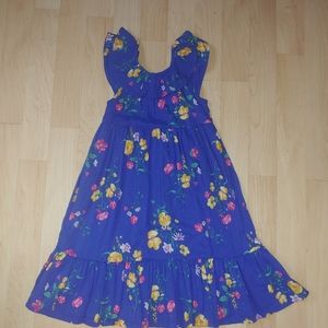 💐Beautiful girls flow old Navy floral dress s 5